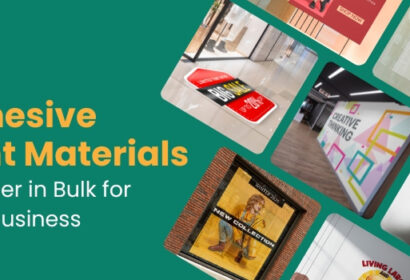 top adhesive print materials to order in bulk for your business
