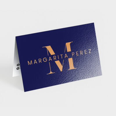 Folded Business Cards