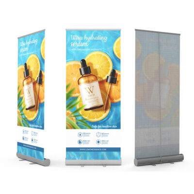 1Hr Roll up Banners 1 Side